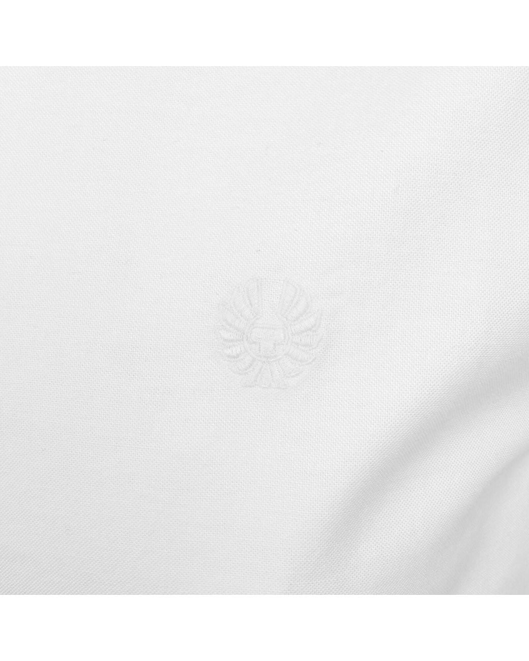 Belstaff White Street Short Sleeved Shirt for men