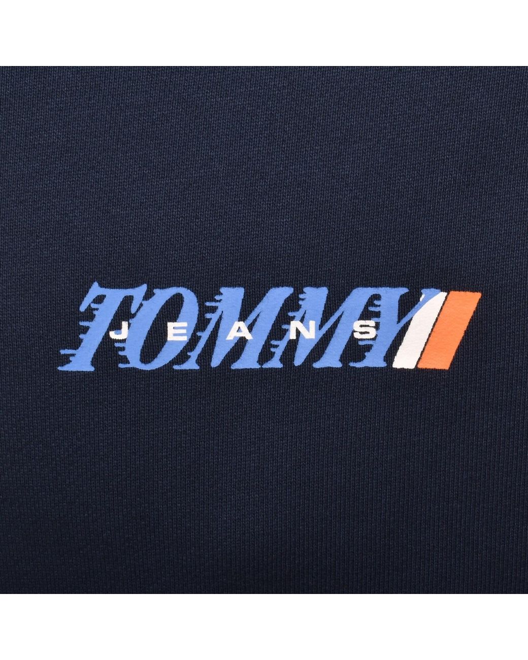 Tommy Hilfiger Blue Quarter Zip Sweatshirt for men