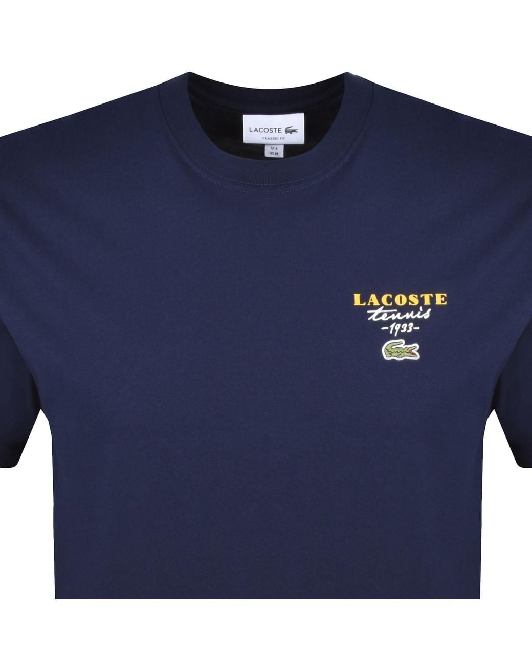 Lacoste Blue Classic Fit Tennis T Shirt for men
