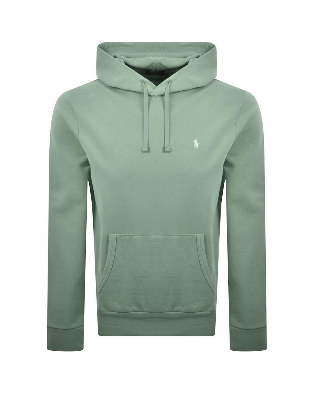 Ralph Lauren Green Pullover Hoodie for men