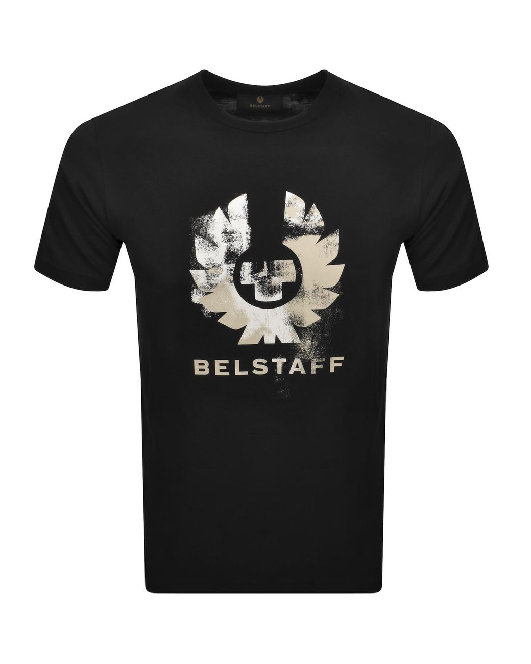 Belstaff Black Blur T Shirt for men