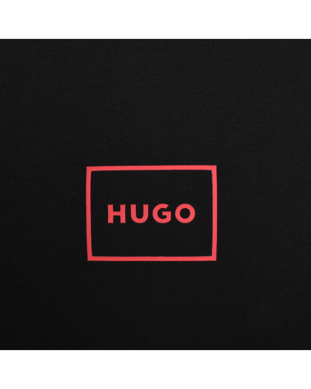HUGO Black Laze Long Sleeve T Shirt for men