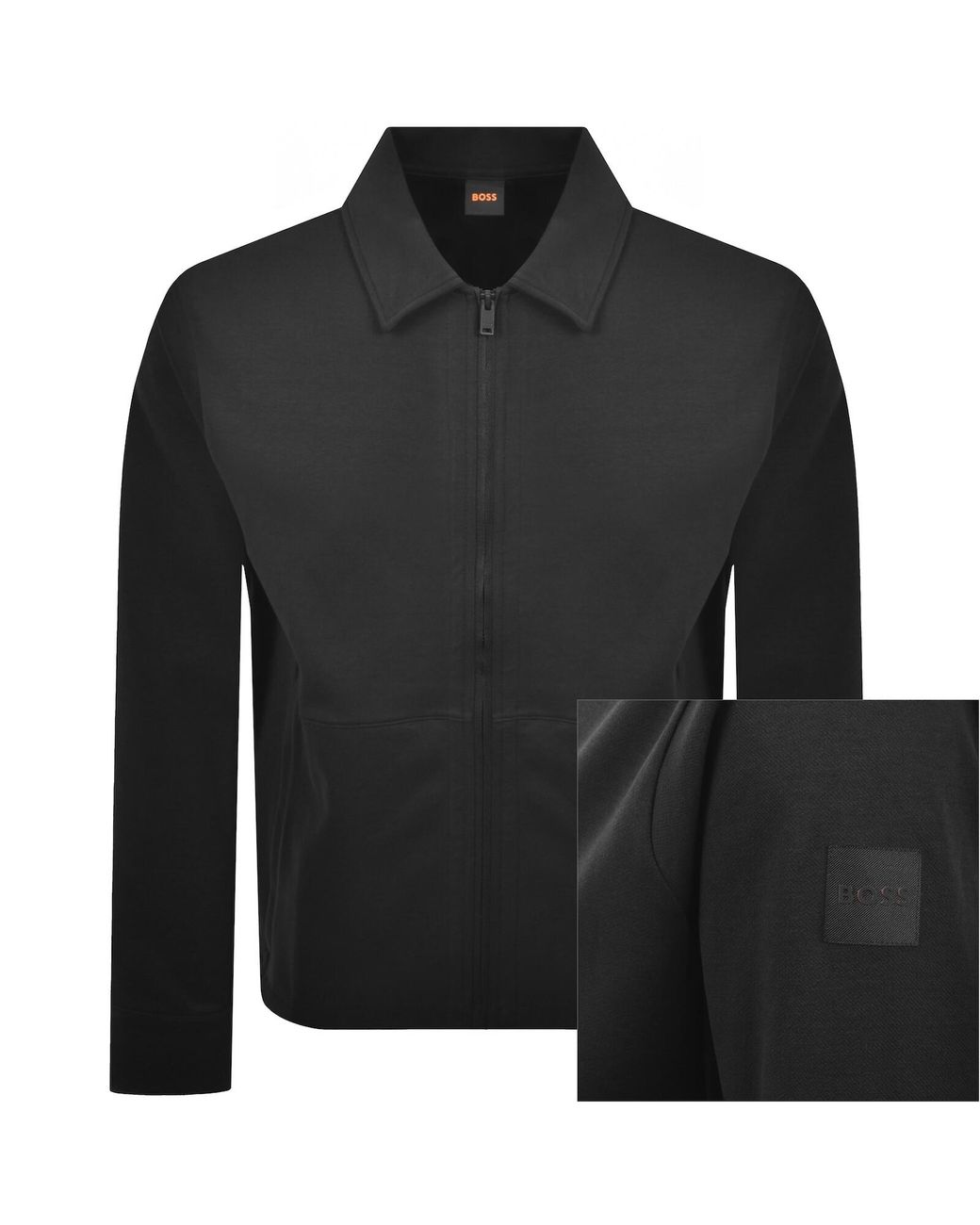 Boss Black Boss Pe Twist Overshirt Open for men