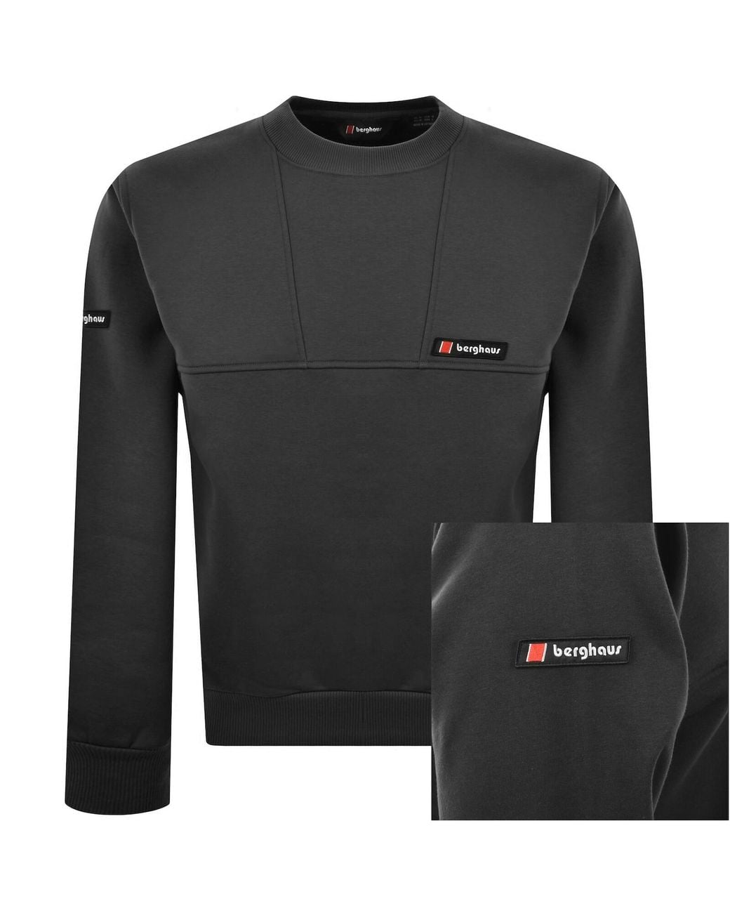 Berghaus Black Trango Mountain Sweatshirt for men