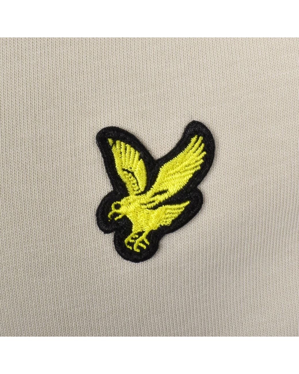 Lyle & Scott Natural Crew Neck Sweatshirt for men