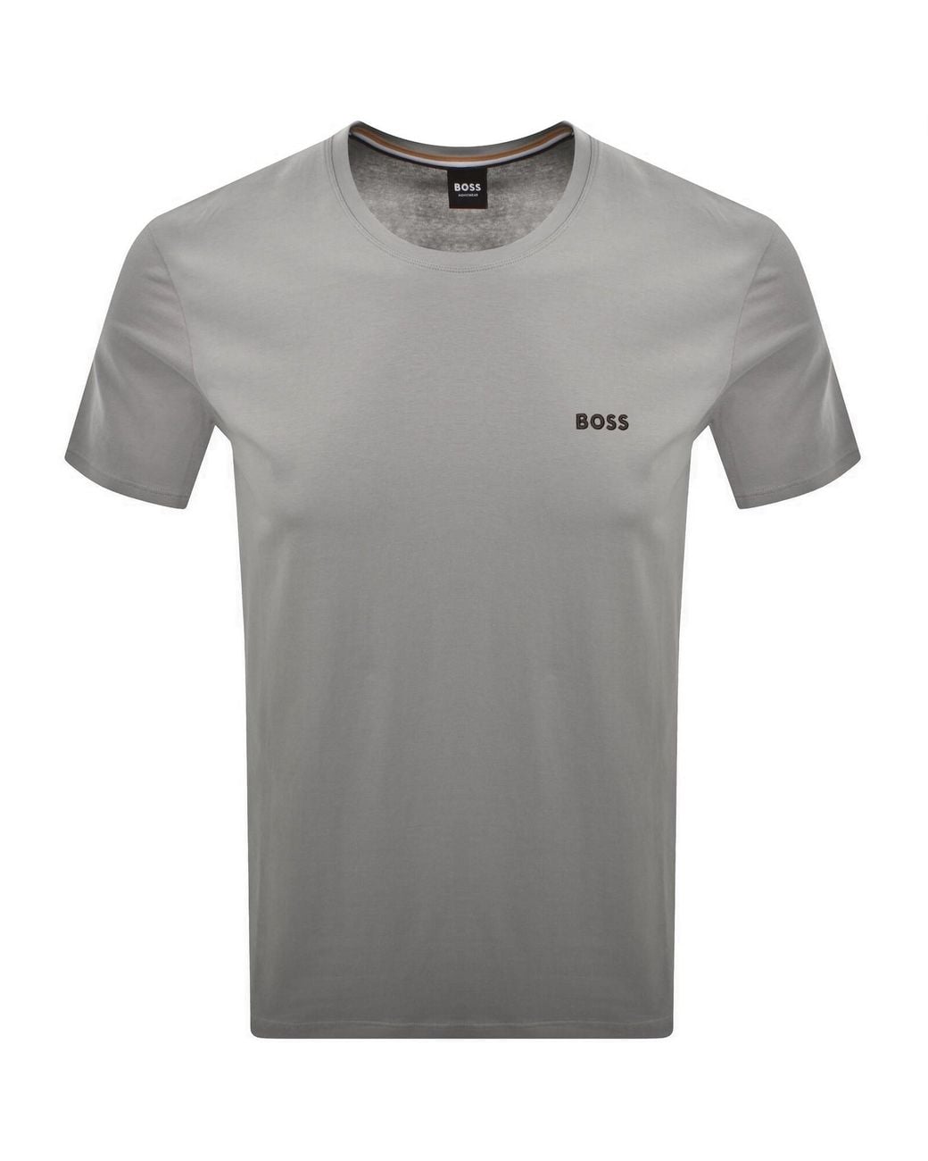 BOSS BUSINESS Gray Boss Unique T Shirt for men