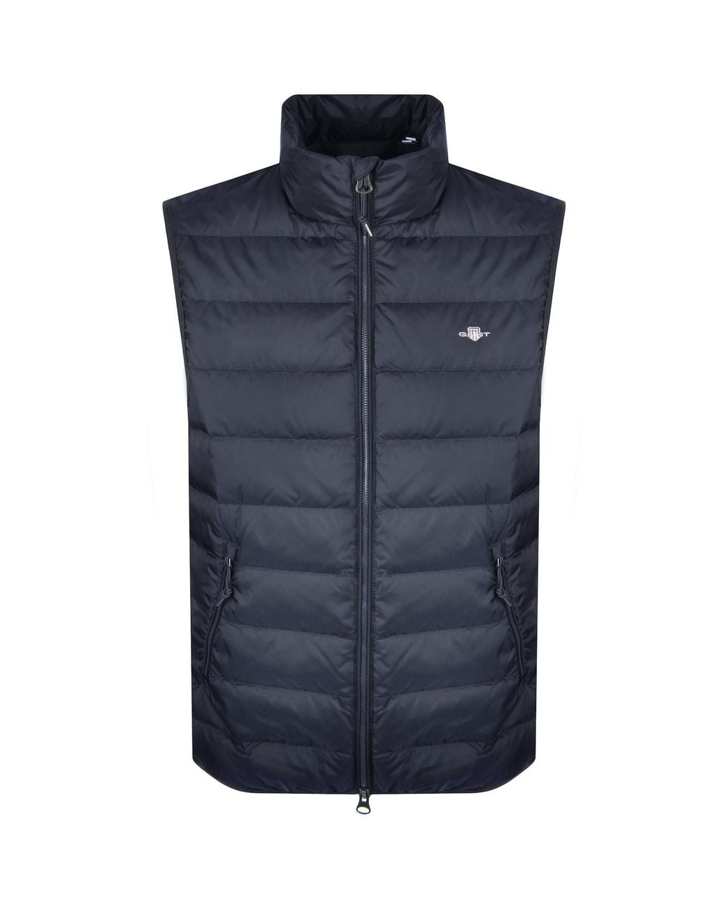 Gant Blue Light Down Gilet Evening for men