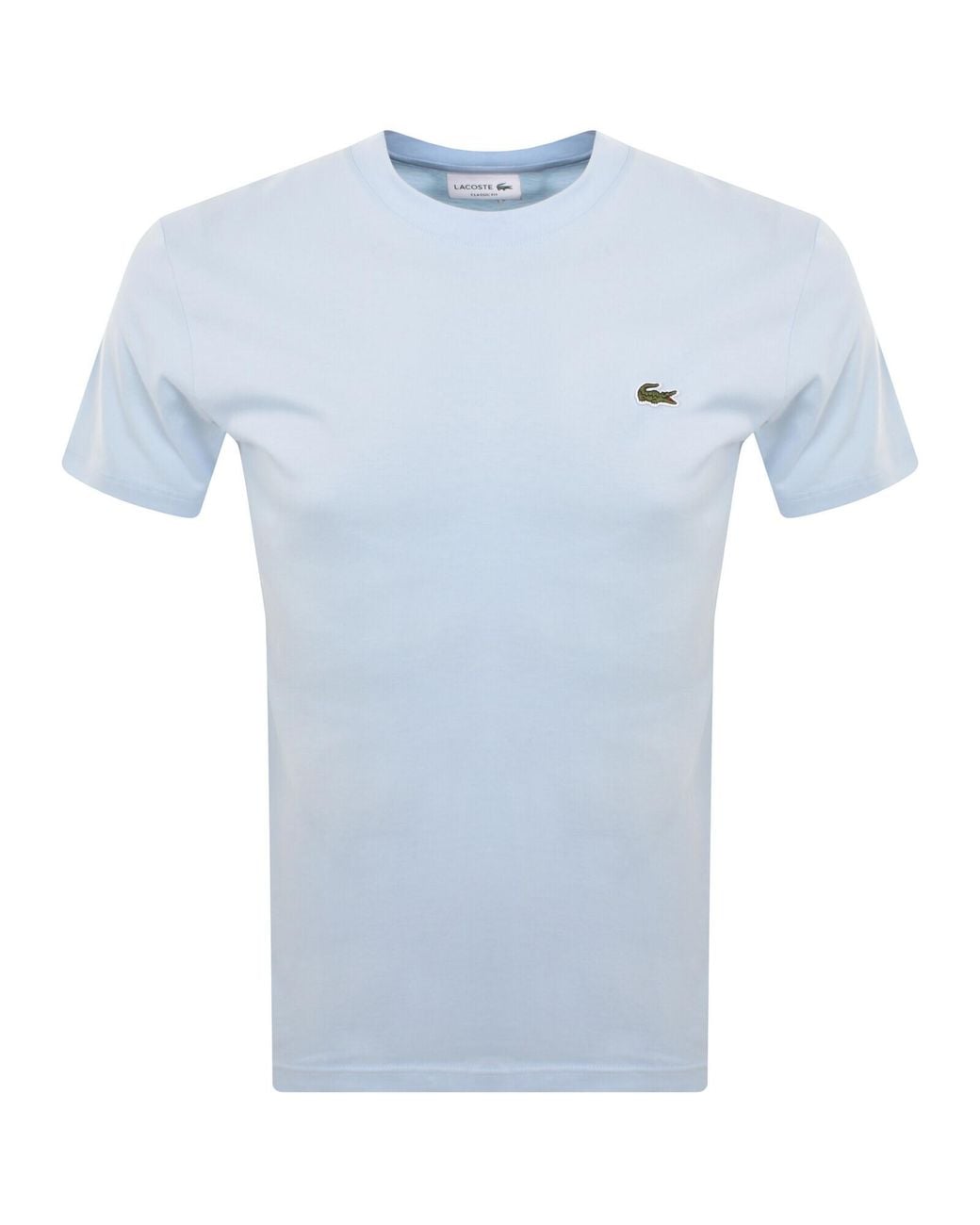 Lacoste Blue Core Logo T Shirt Sky for men
