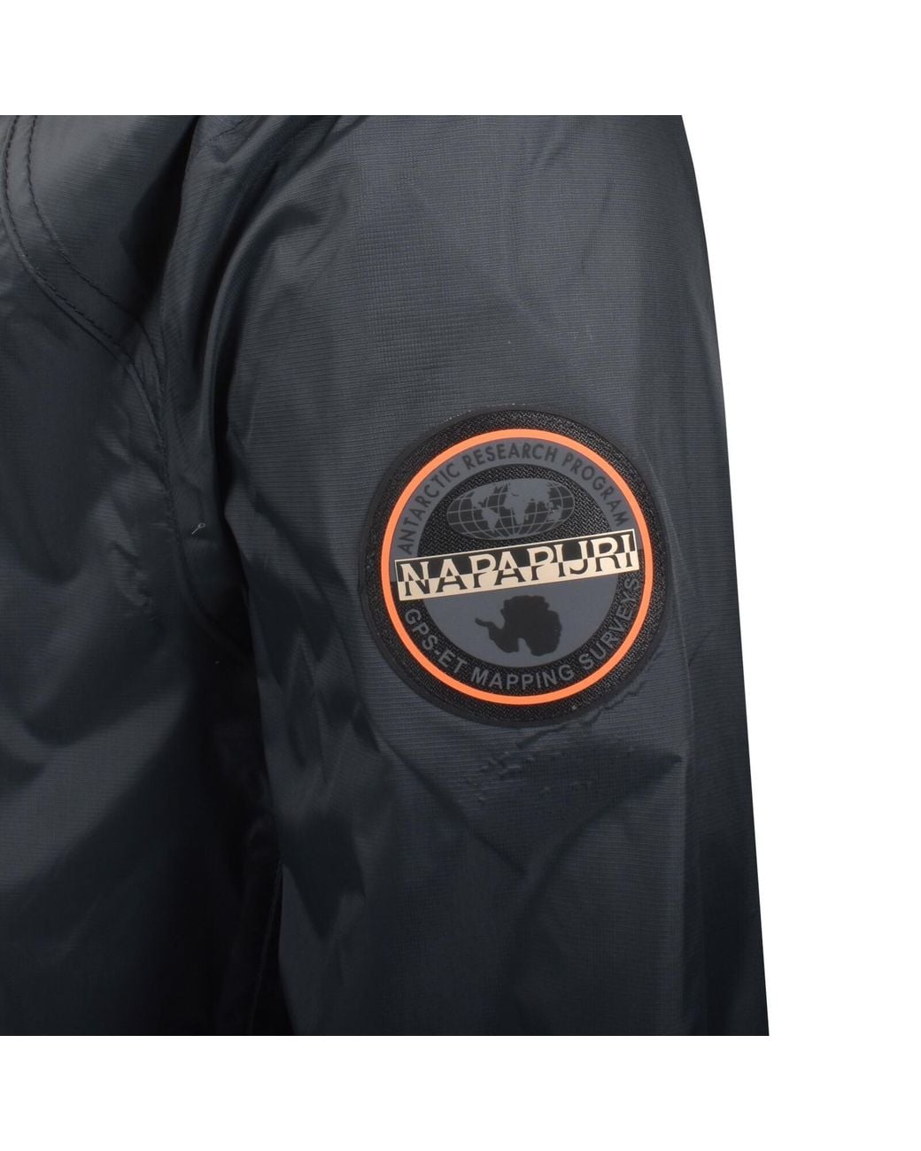 Napapijri Black A Cloudy Jacket for men