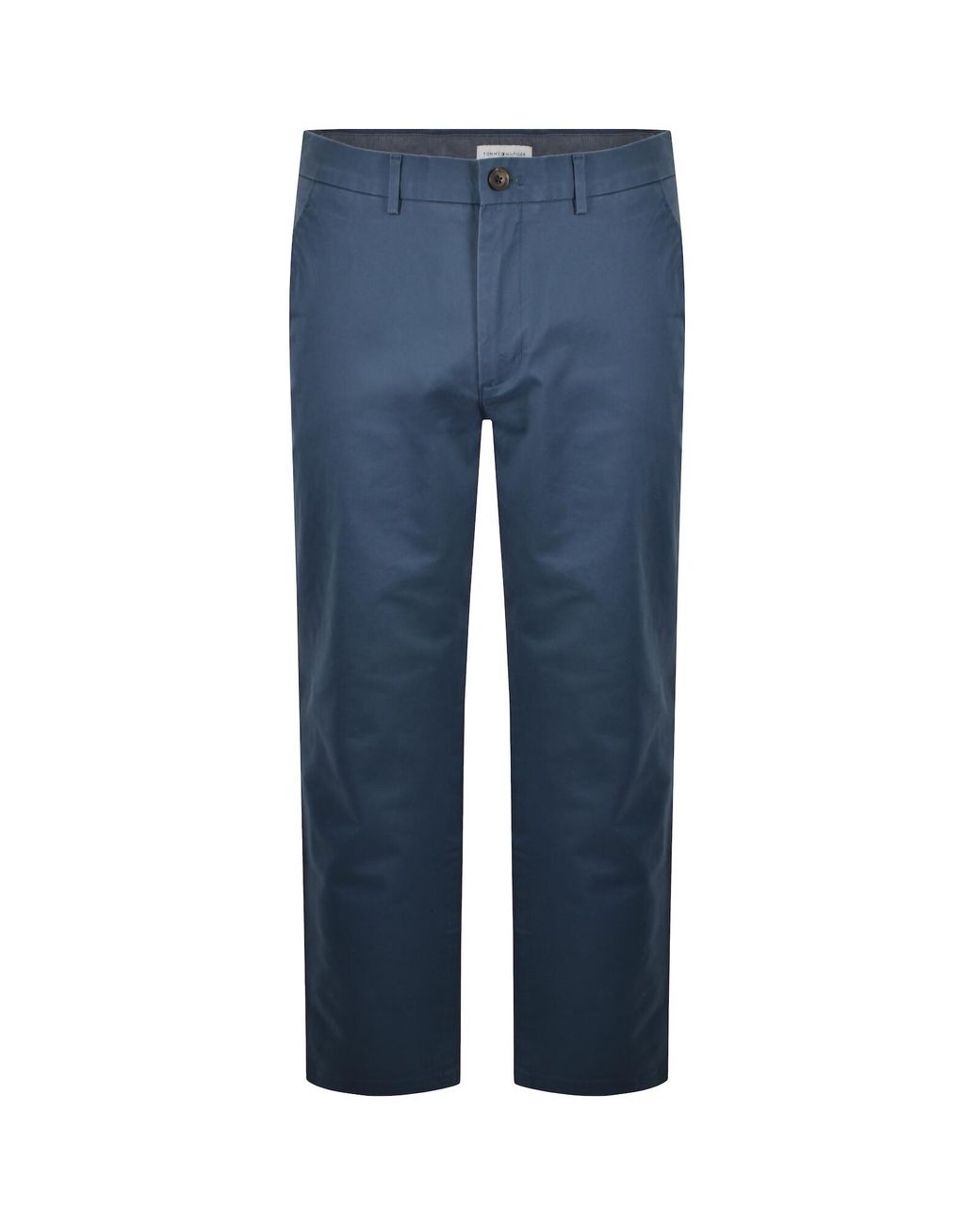 Tommy Hilfiger Blue Core Denton Twill Trousers for men
