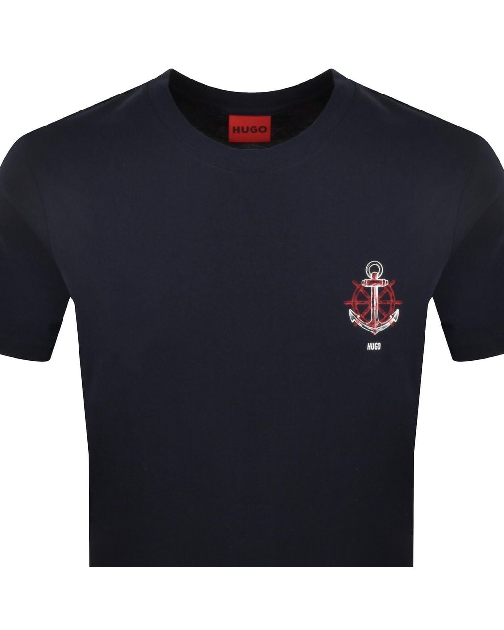HUGO Blue Disail T Shirt for men