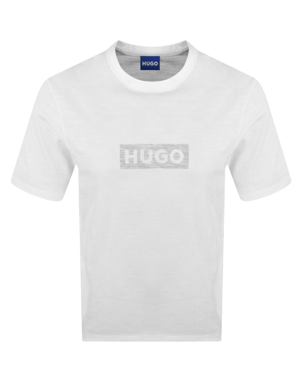 HUGO White Nerinto T Shirt for men