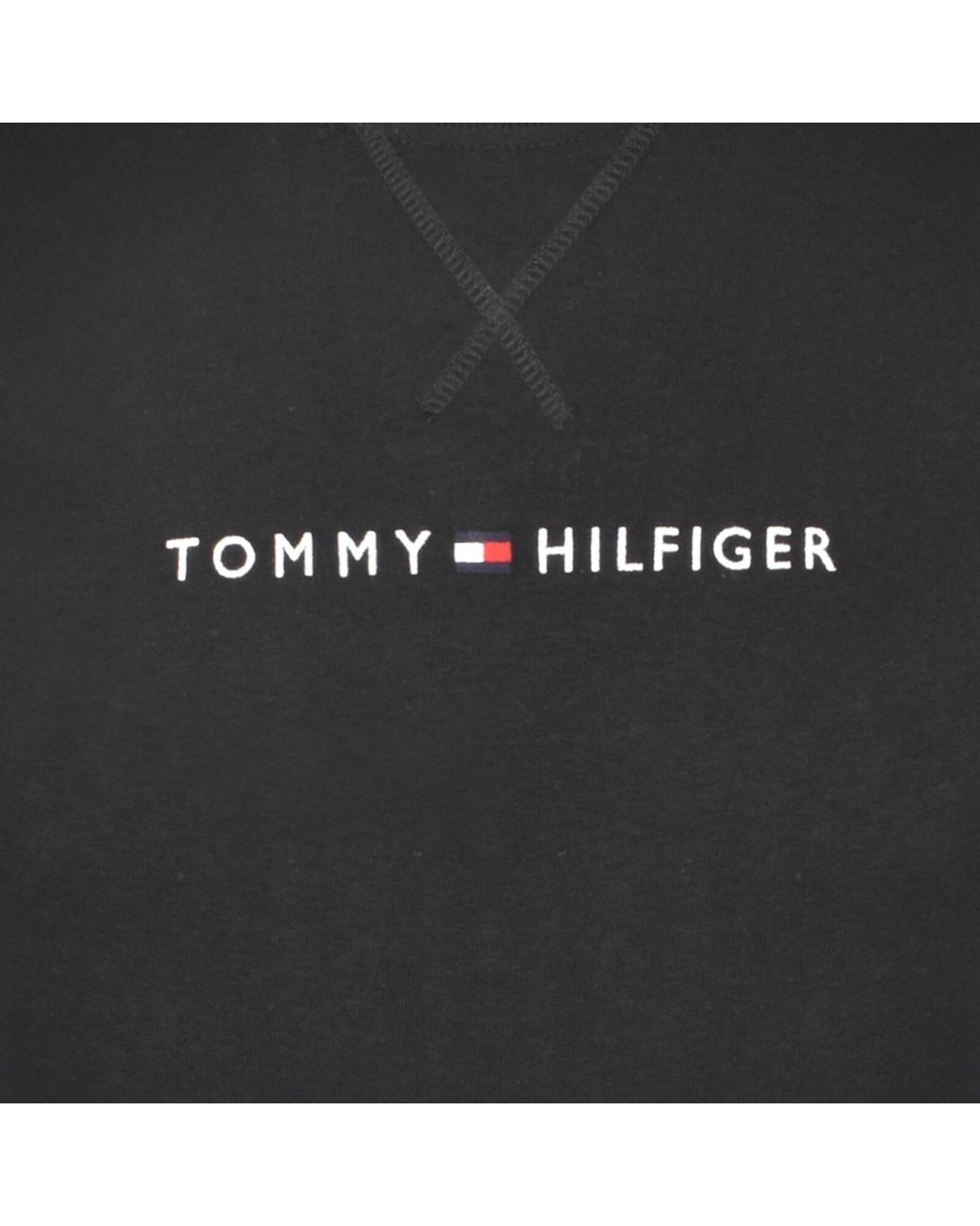 Tommy Hilfiger Black Track Top Sweatshirt for men