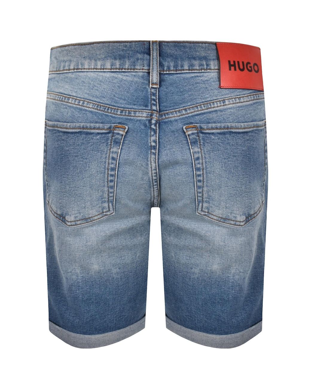 HUGO Blue 634 Denim Shorts for men