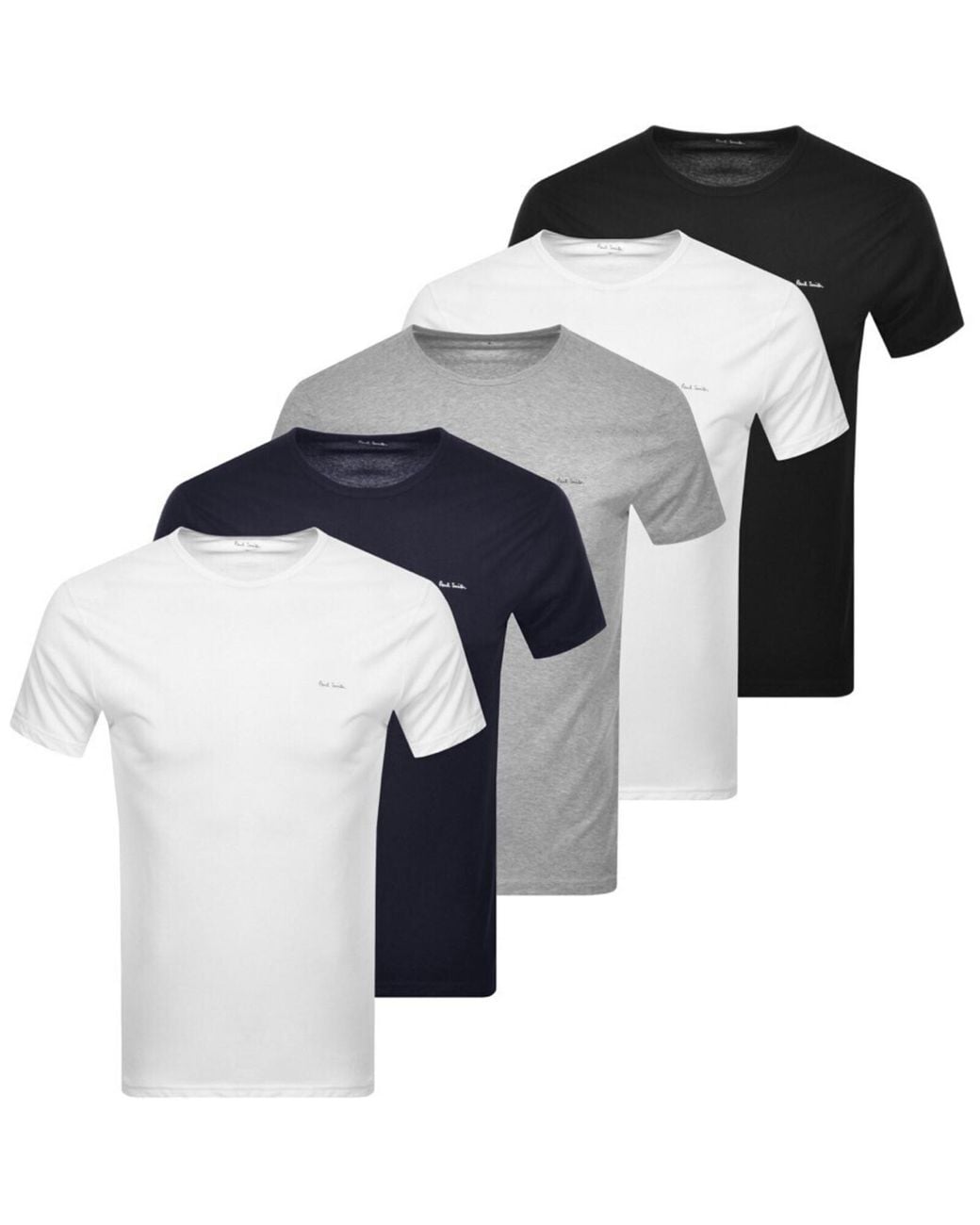 Paul Smith Blue Organic Cotton Crew Neck T-Shirt Pack for men