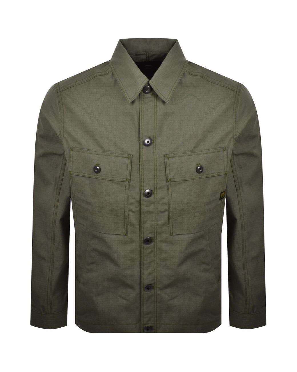 G-Star Green G-Star Mosa Denim Overshirt for men