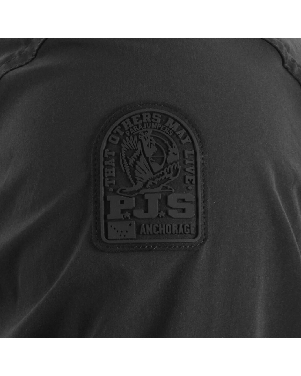 Parajumpers Black Elgin Overshirt Charcoal for men