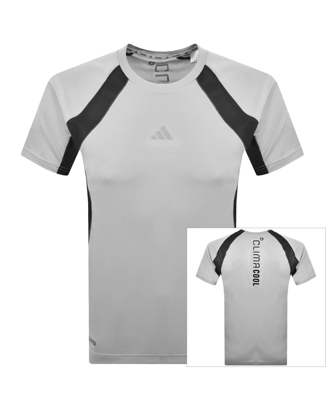 Adidas Gray Tech Apparel T Shirt for men