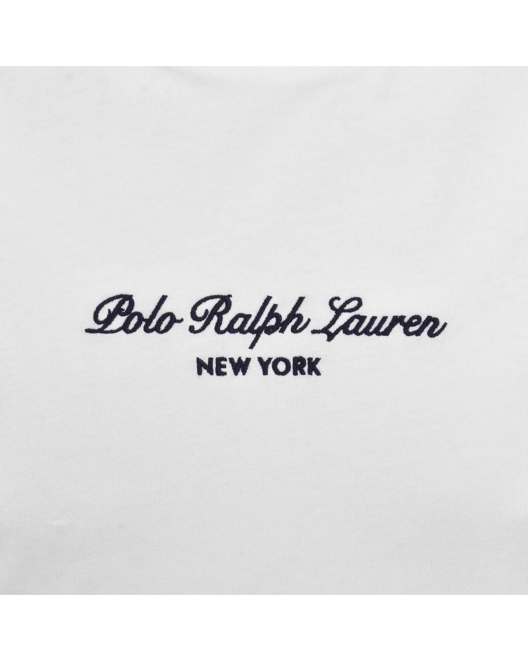 Ralph Lauren White Short Sleeve T Shirt for men