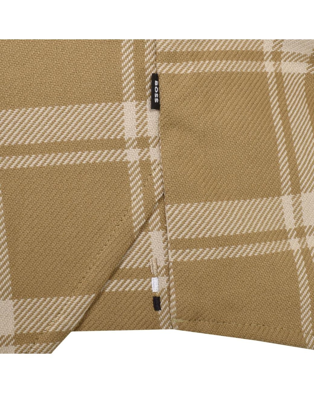 BOSS BUSINESS Natural Boss C Owen Overshirt for men