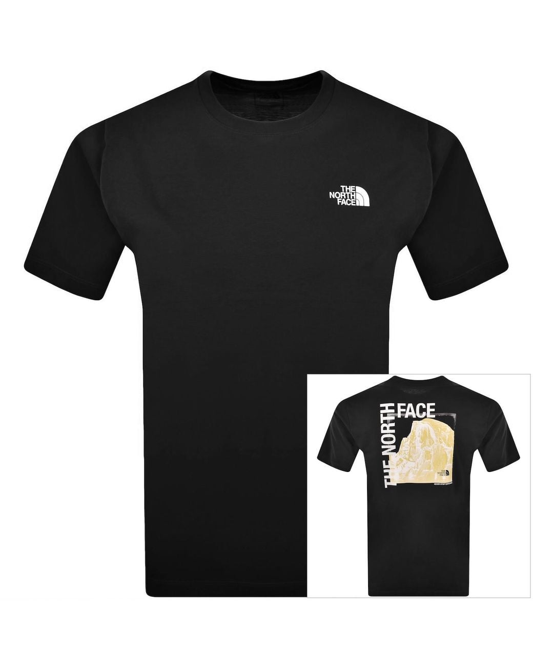 The North Face Black Half Dome Photo T Shirt for men