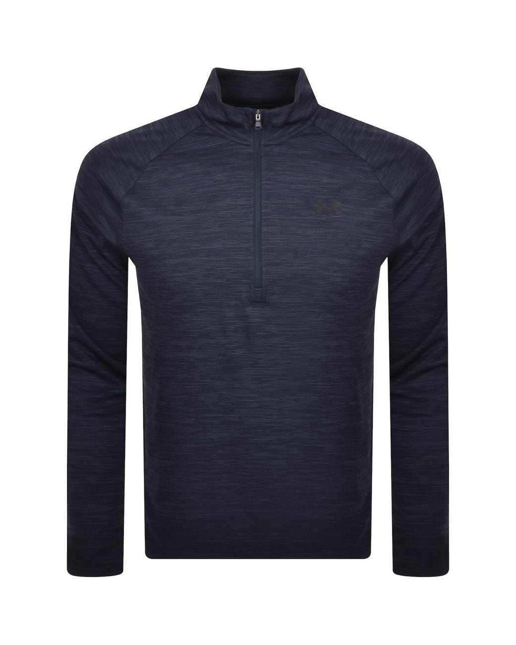 Under Armour Blue Tech Half Zip Sweatshirt for men
