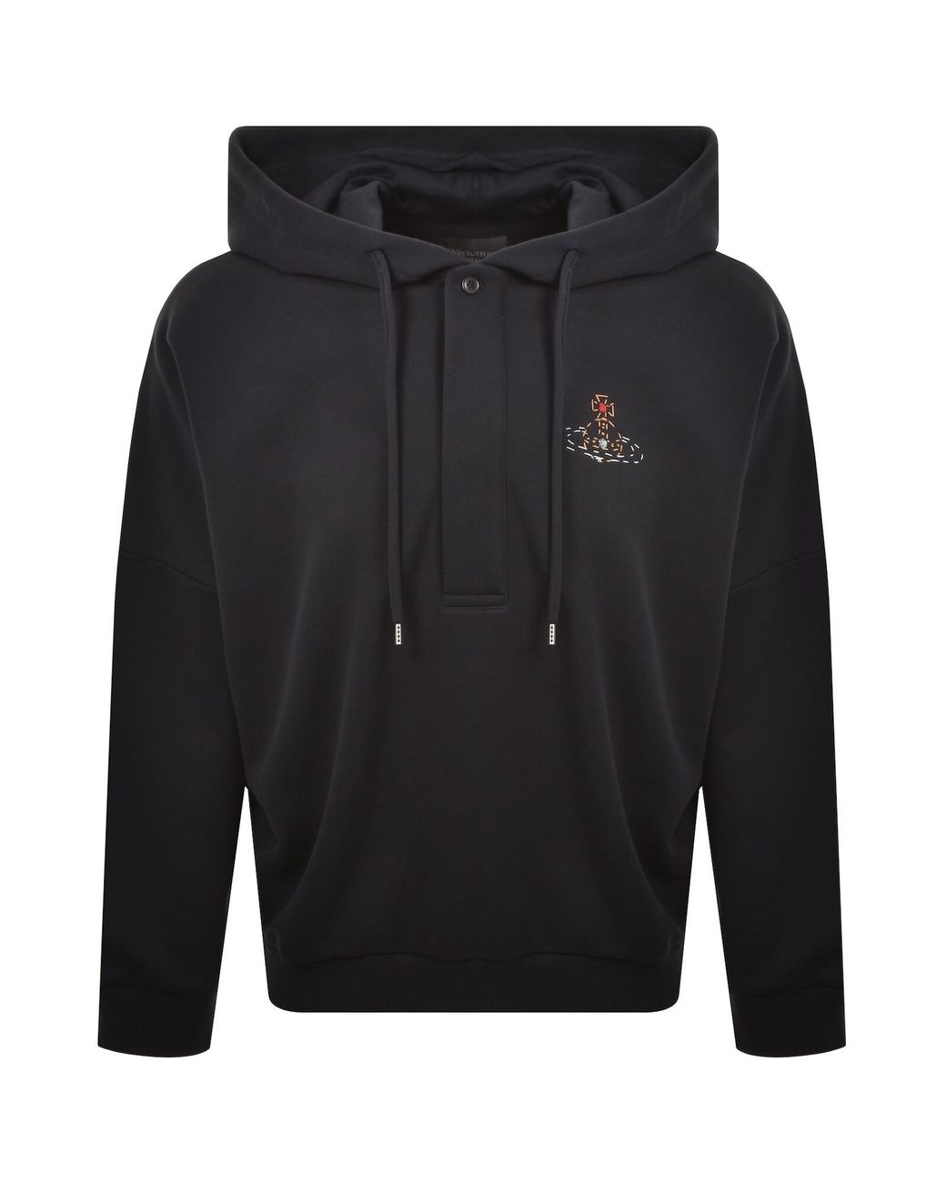 Vivienne Westwood Blue Batwing Hoodie for men