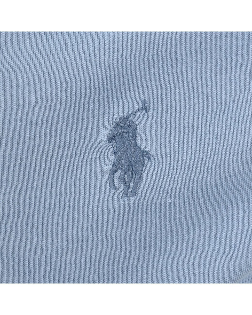 Ralph Lauren Blue Short Sleeve Slim Fit T Shirt for men