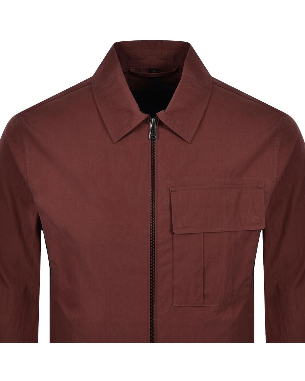 Belstaff Purple Cargo Overshirt for men