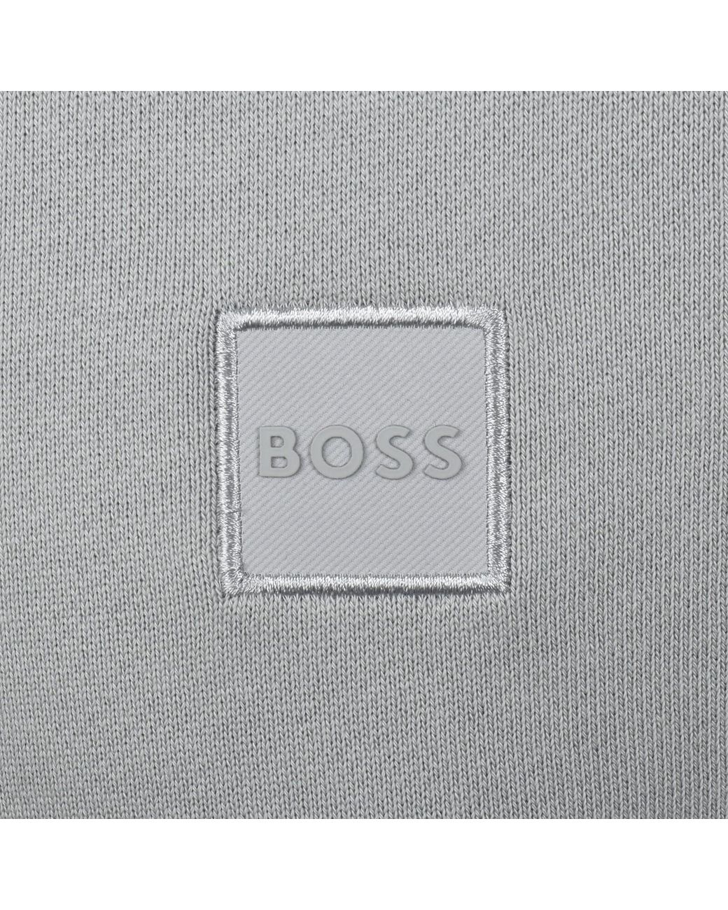 Boss Gray Boss Westart 1 Sweatshirt Open for men