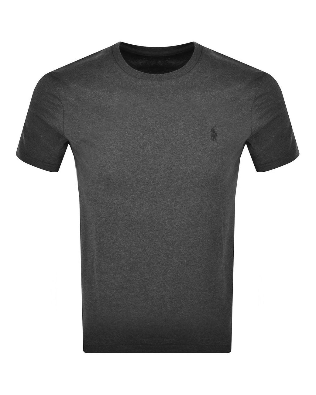 Ralph Lauren Gray Short Sleeve Slim Fit T Shirt for men