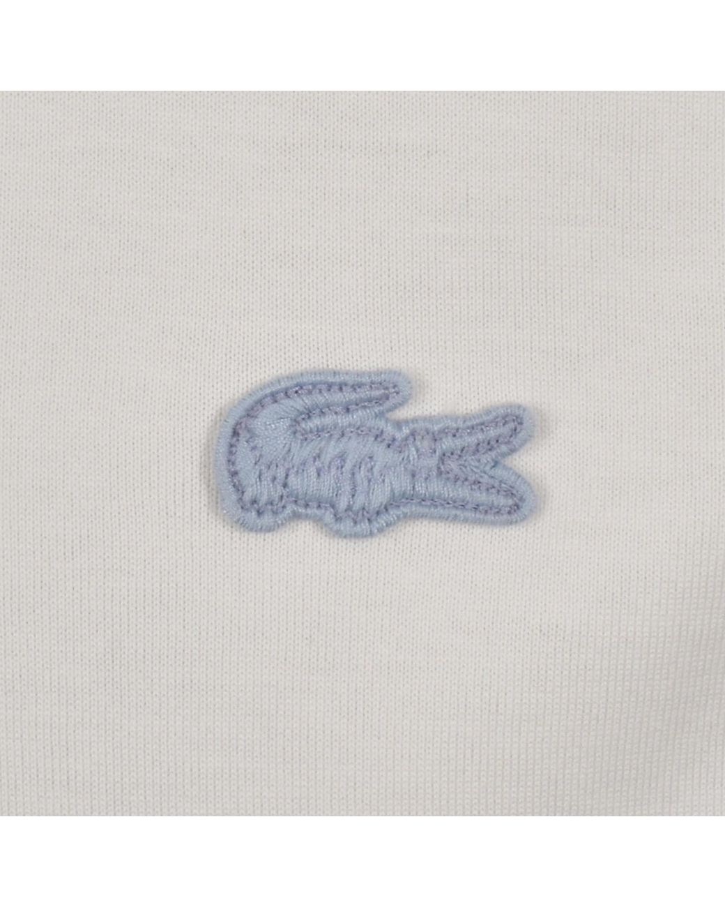 Lacoste Gray Colour Block T Shirt for men