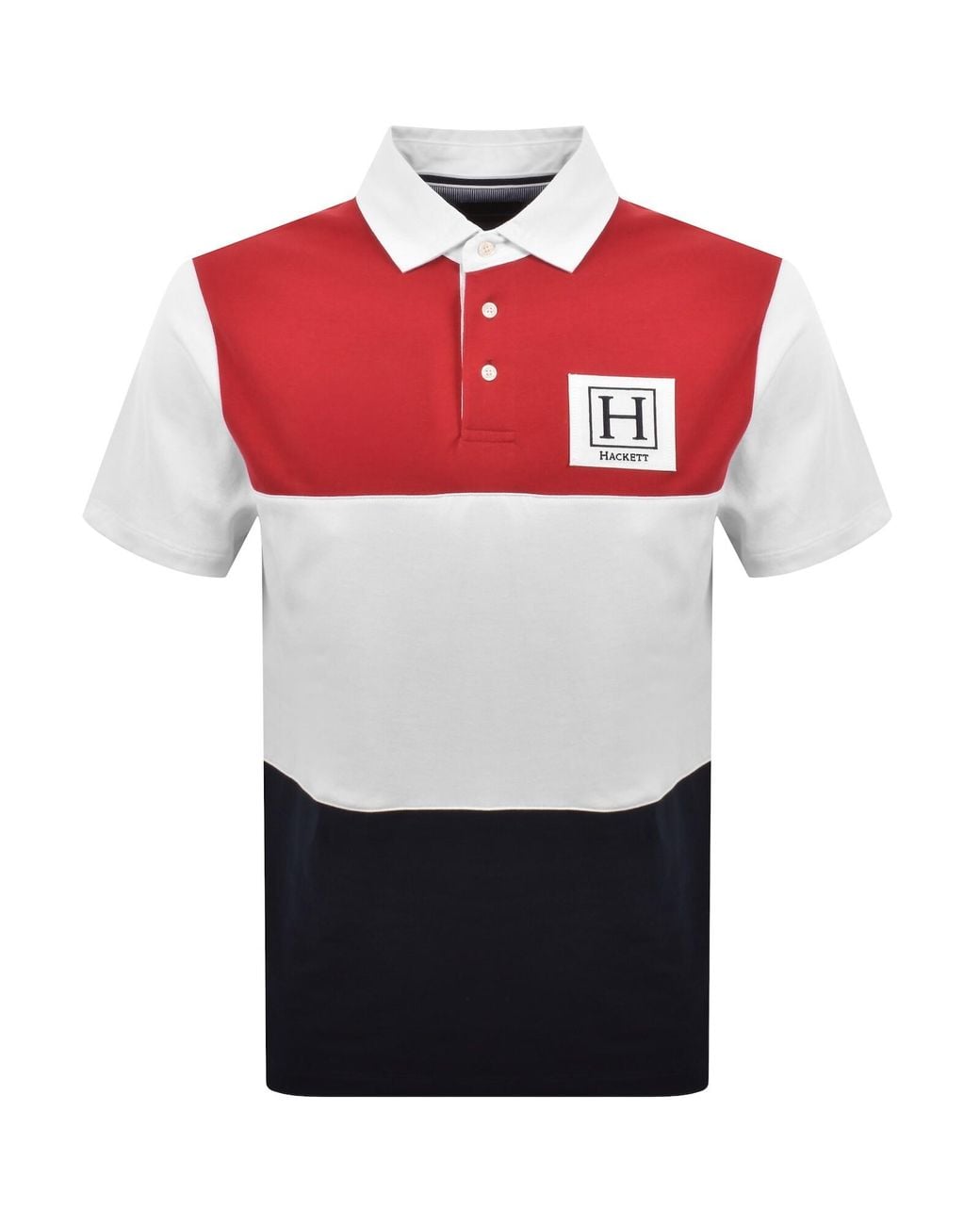Hackett Red Heritage Polo T Shirt for men