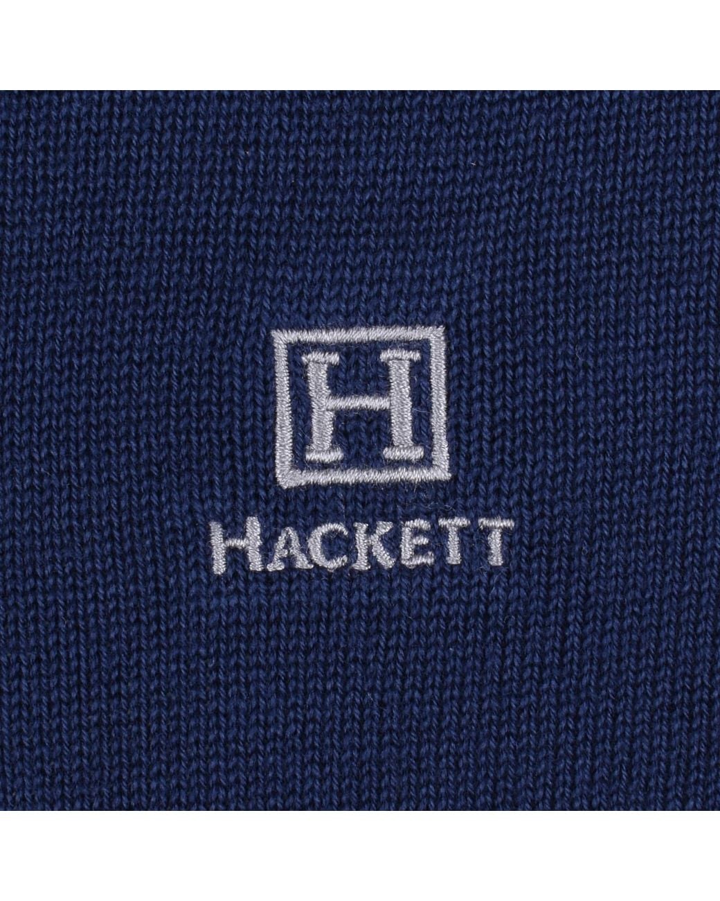 Hackett Blue Heritage Logo Sweatshirt for men
