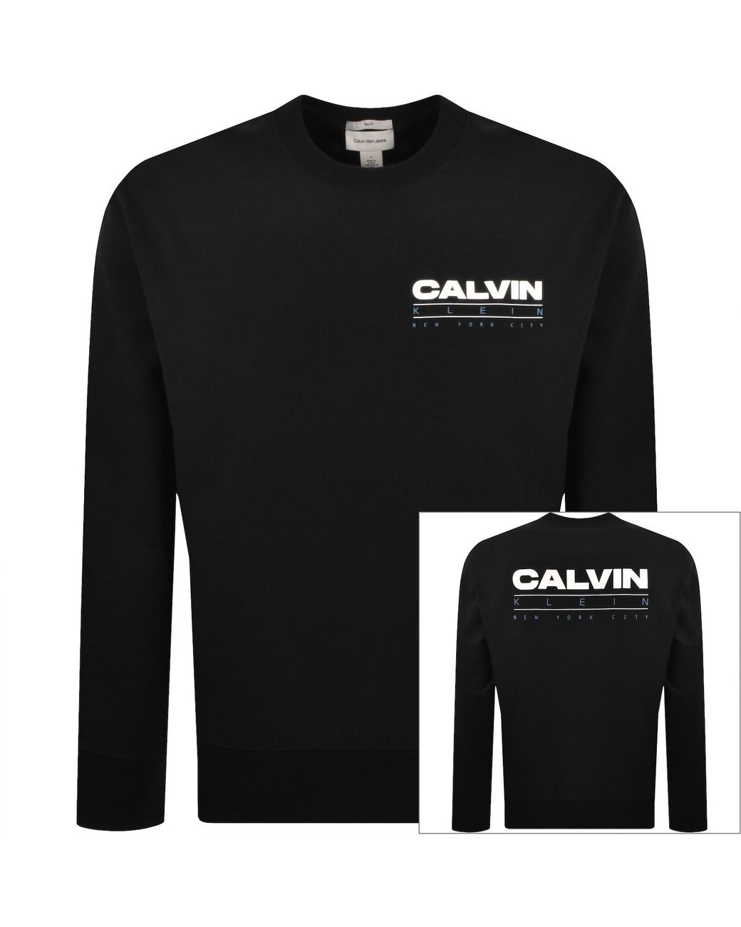 Calvin Klein Black Jeans Sweatshirt for men