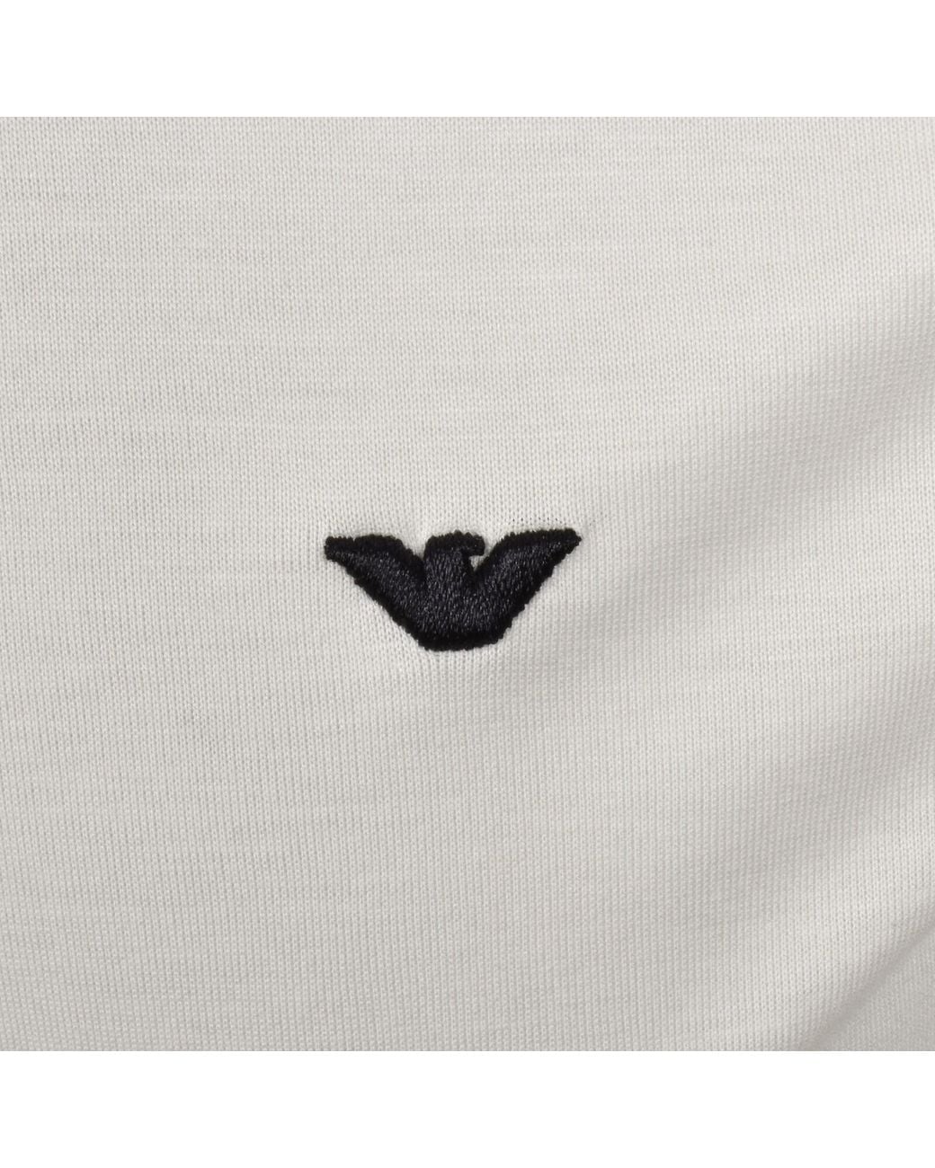 Armani White Emporio T Shirt for men