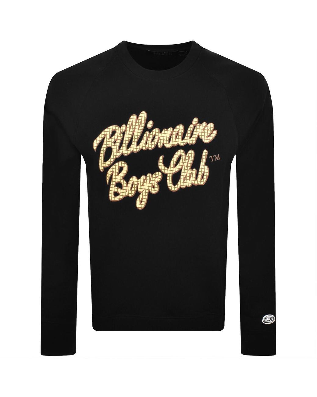 BBCICECREAM Black Script Logo Sweatshirt for men