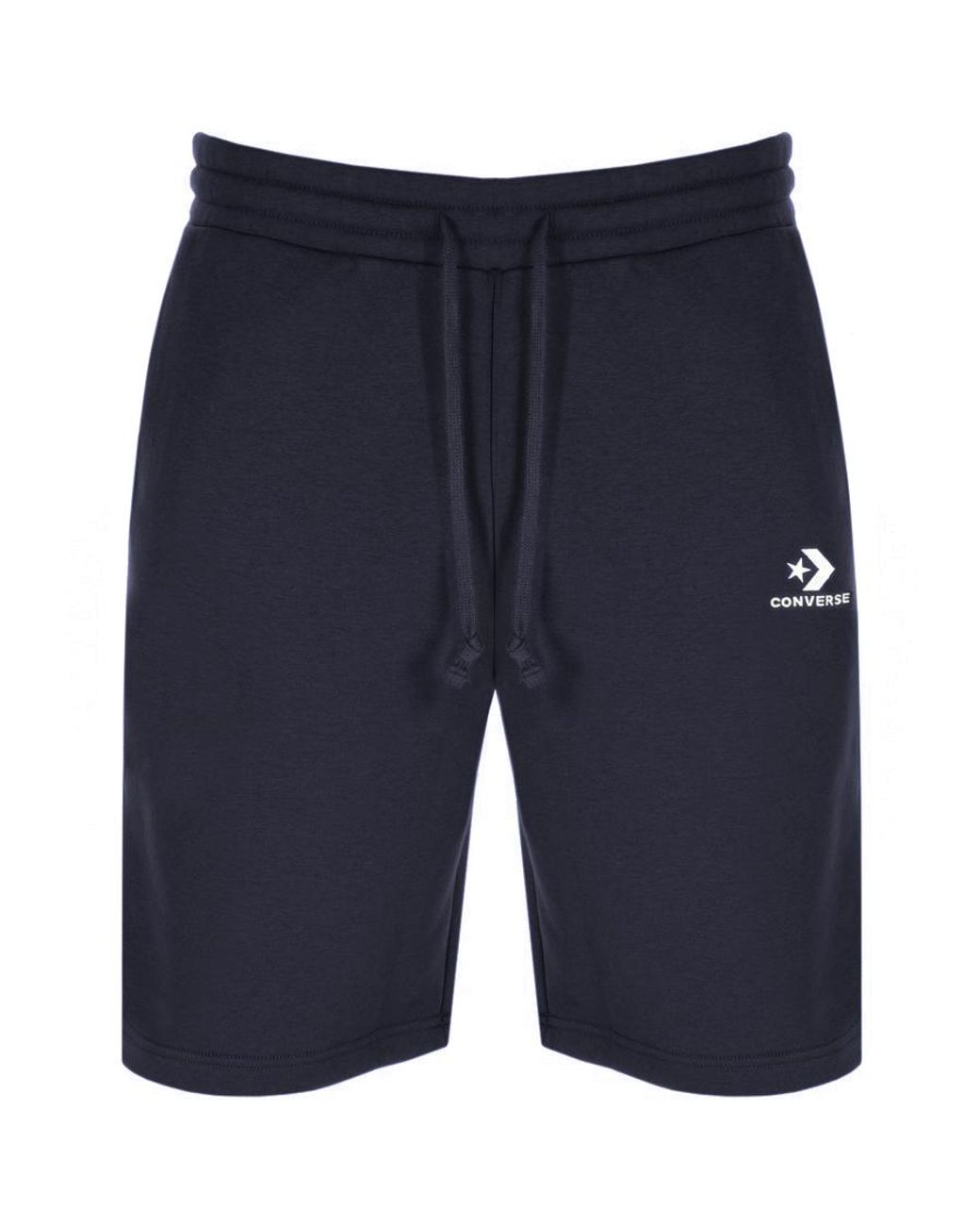Converse Cotton Star Chevron Logo Jersey Shorts in Navy (Blue) for Men |  Lyst