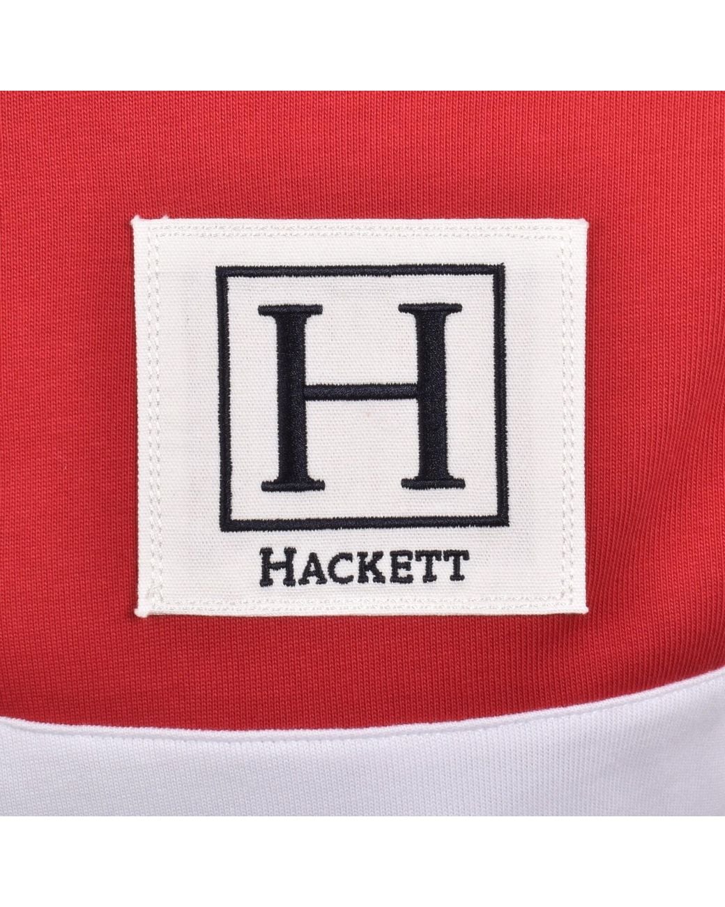 Hackett Red Heritage Polo T Shirt for men