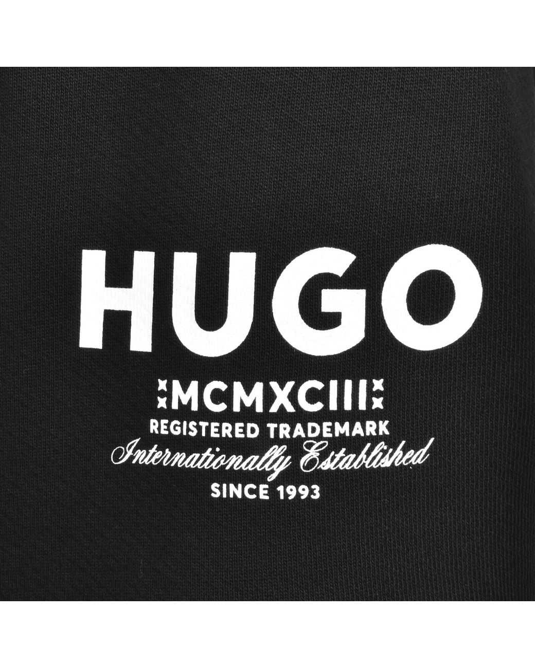 HUGO Black Nevez Joggers for men