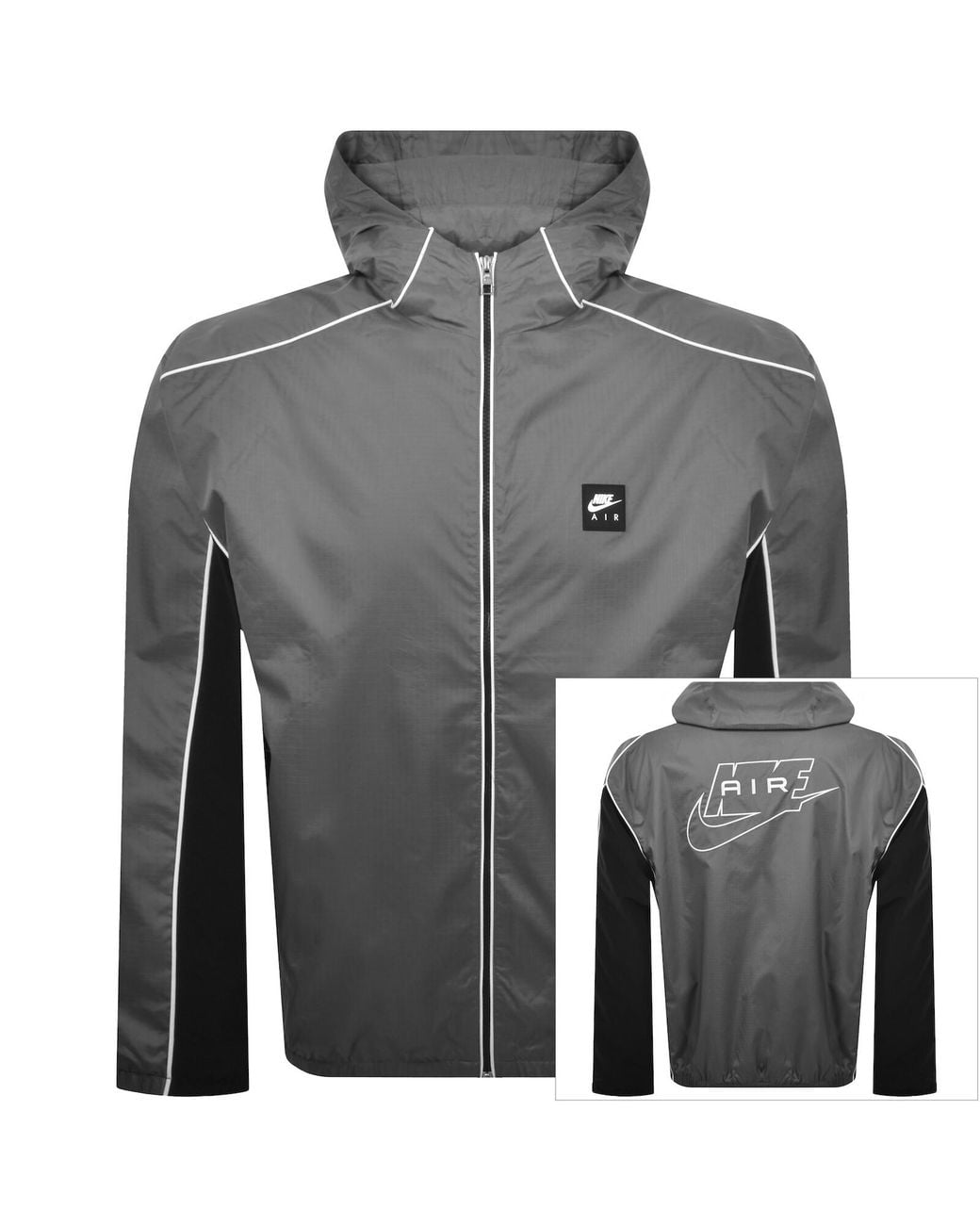 Nike Gray Hybrid Jacket for men