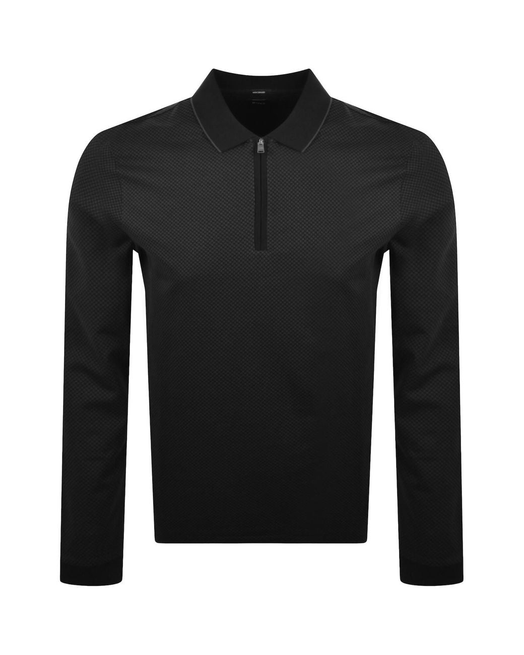 BOSS BUSINESS Black Boss Peduzzi 06 Polo T Shirt for men