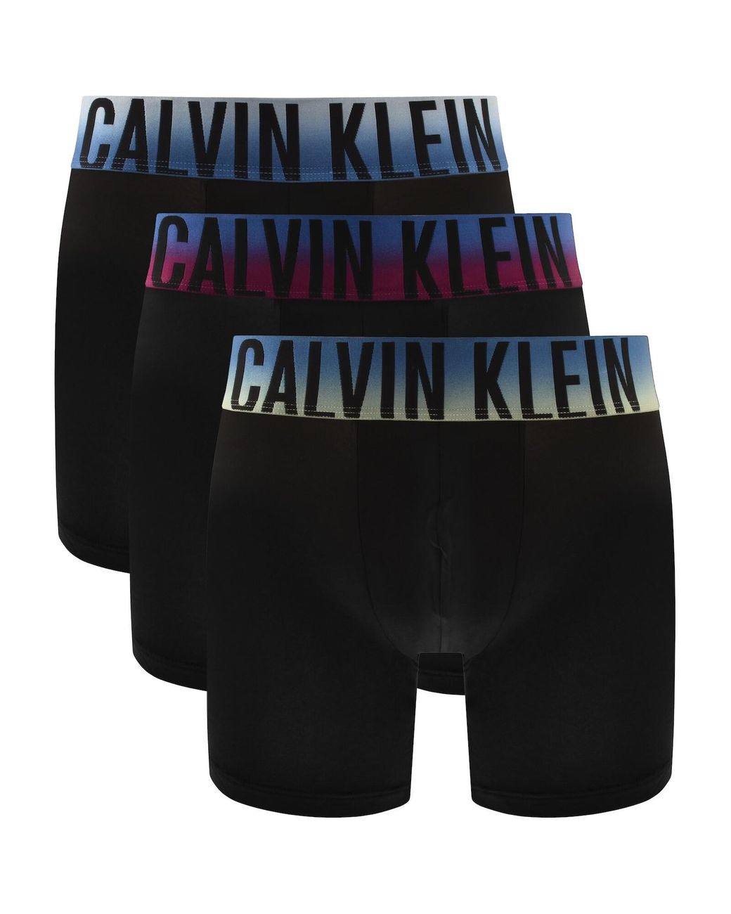 Calvin Klein Black Underwear 3 Pack Boxer Briefs for men