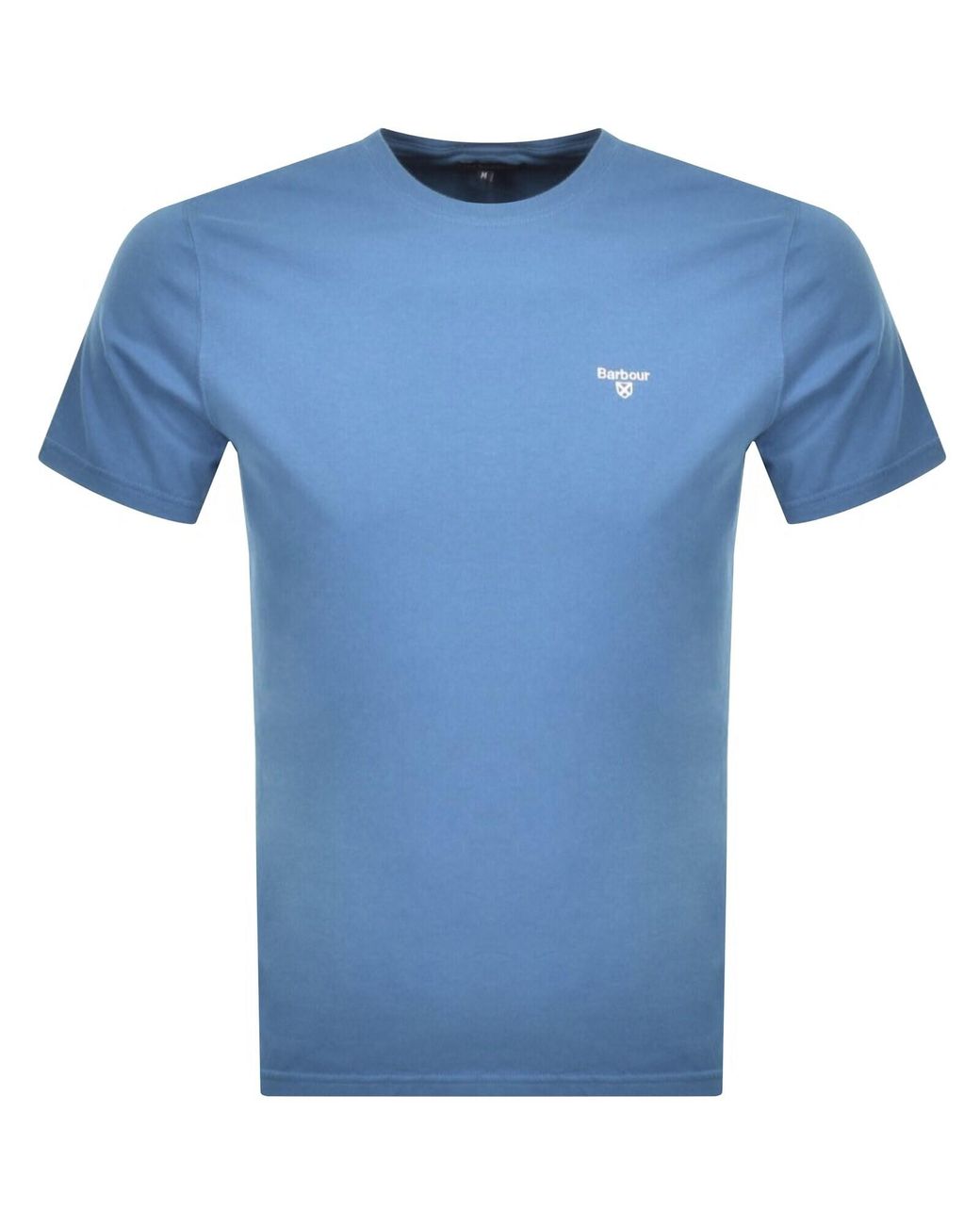 Barbour Blue Sports T Shirt for men