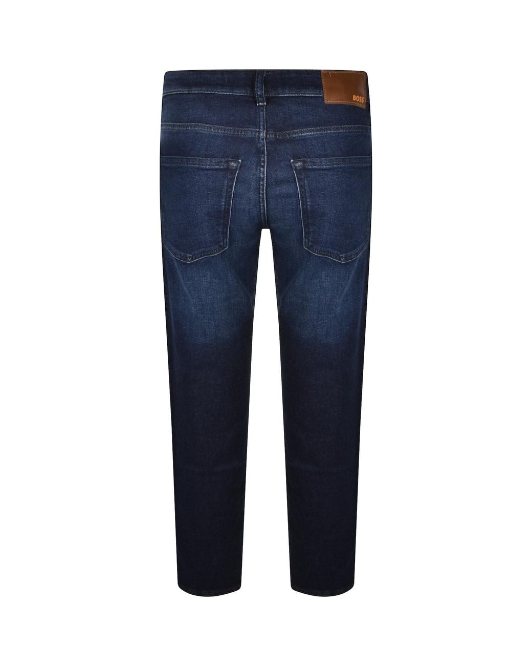 Boss Blue Boss Re Maine Regular Fit Dark Wash Jeans for men