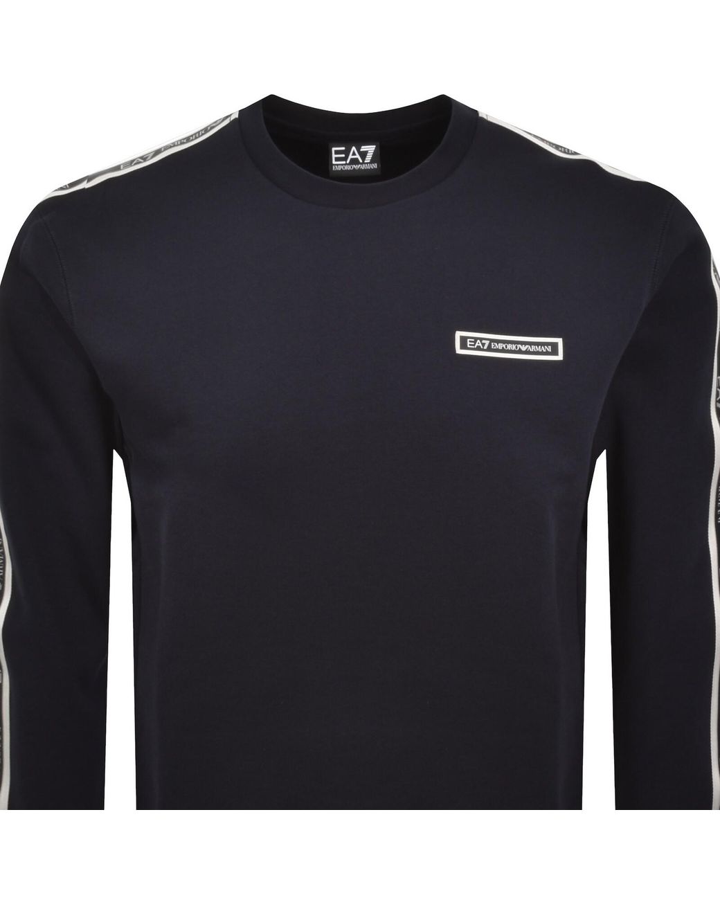 EA7 Blue Emporio Armani Sweatshirt for men