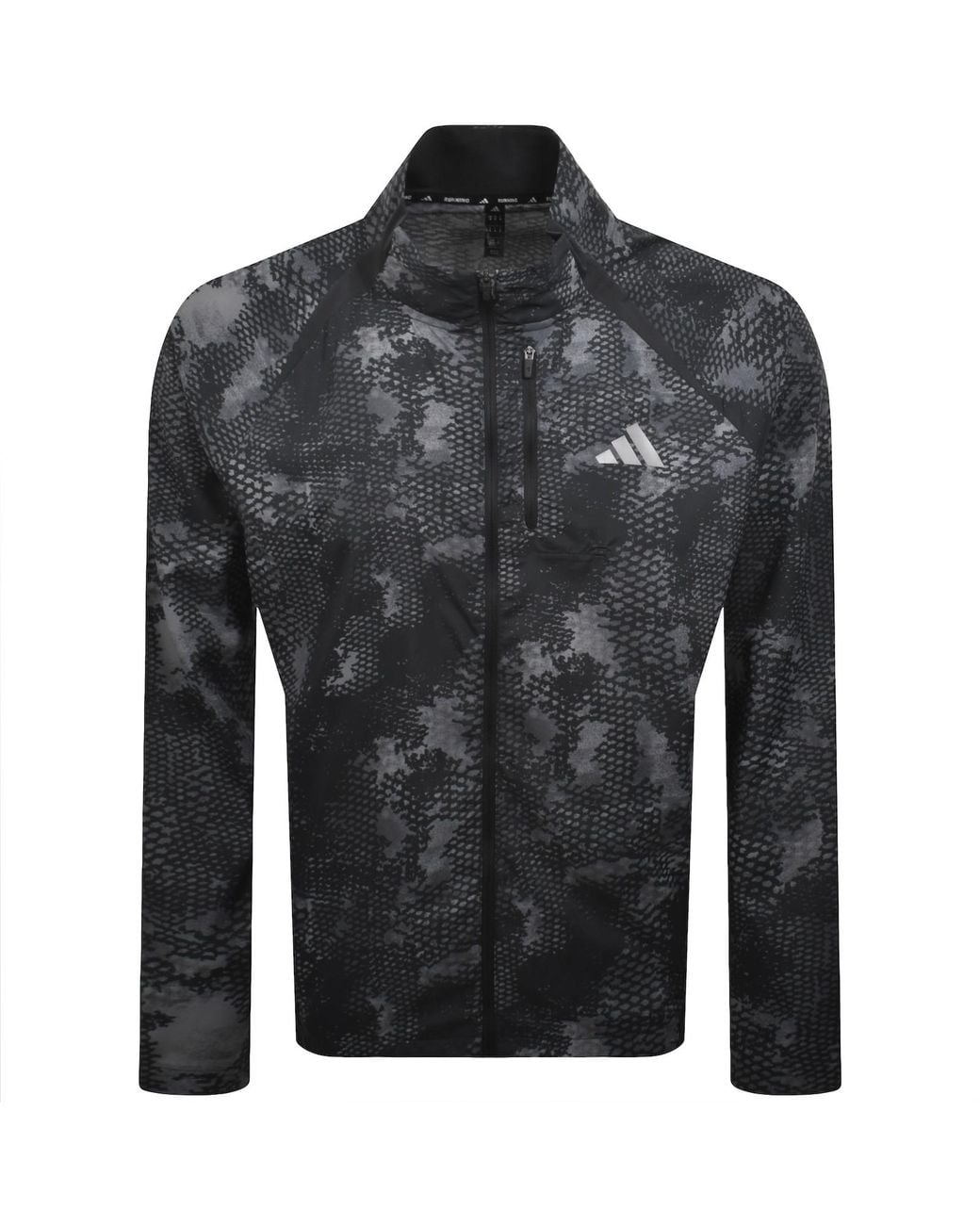 Adidas Gray Adi365 Running Jacket Slate for men