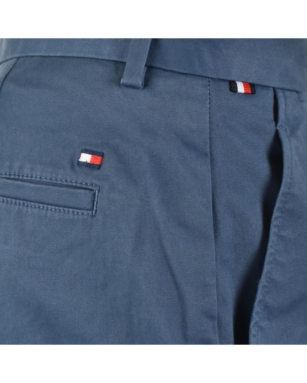 Tommy Hilfiger Blue Core Denton Twill Trousers for men