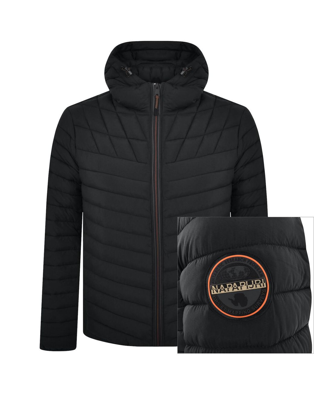 Napapijri Black A-Lapaz H Regular Fit Jacket for men