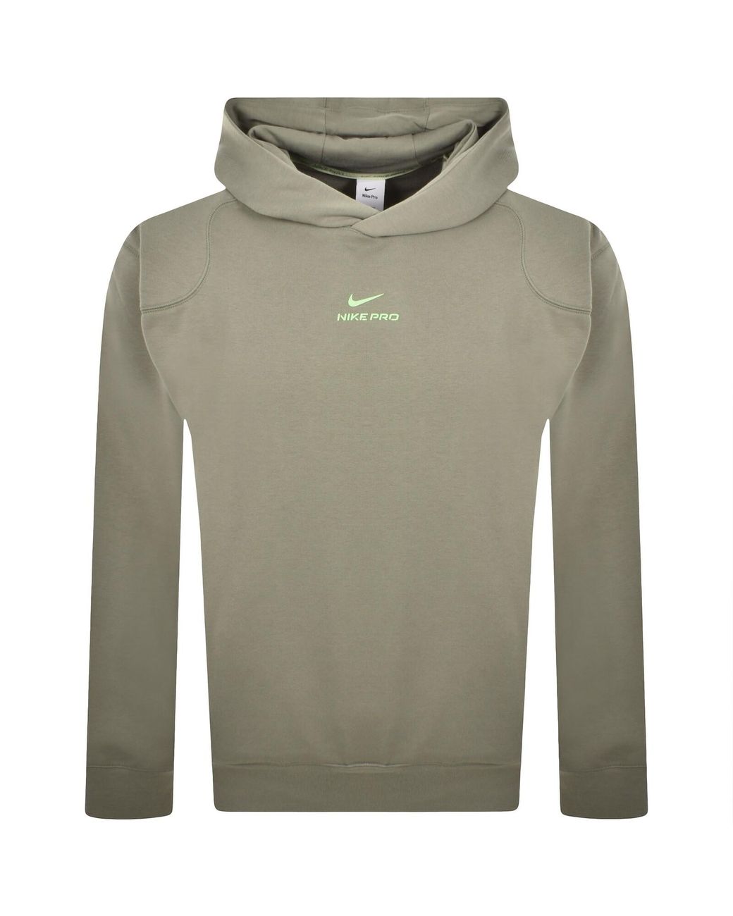 Nike Gray Training Pro Midlayer Hoodie for men